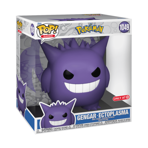 Funko Pop Jumbo! Games: Pokemon- Gengar (Exc)