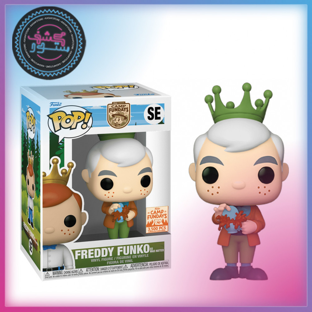 Freddy Funko As Mad Hatter GITD LE 2000 Funko POP! - Camp outlets Fundays 2023 Exclusive