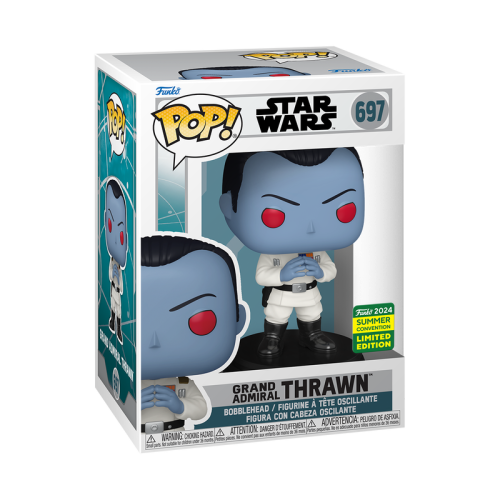 Funko Pop! Star Wars - Grand Admiral Thrawn #697 - 2024 SDCC Shared