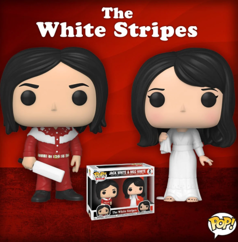 Funko Pop The White Stripes Jack White and Meg Whi...