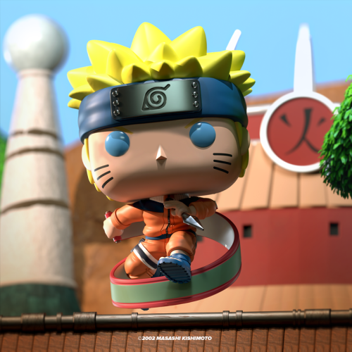 Funko Anime Pop! Naruto Uzumaki with Scroll