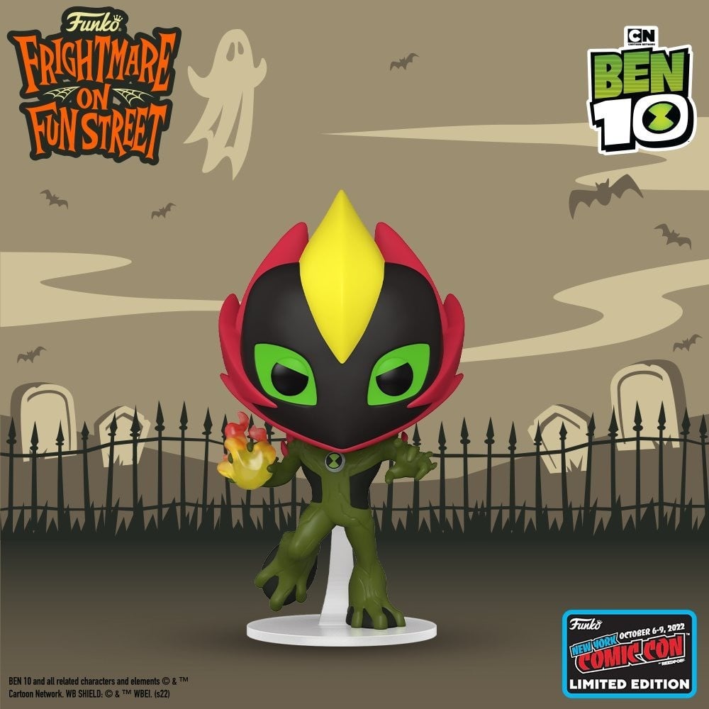 Funko Pop! Animation Ben 10 Alien Force Swampfire 1202 Exclusivo