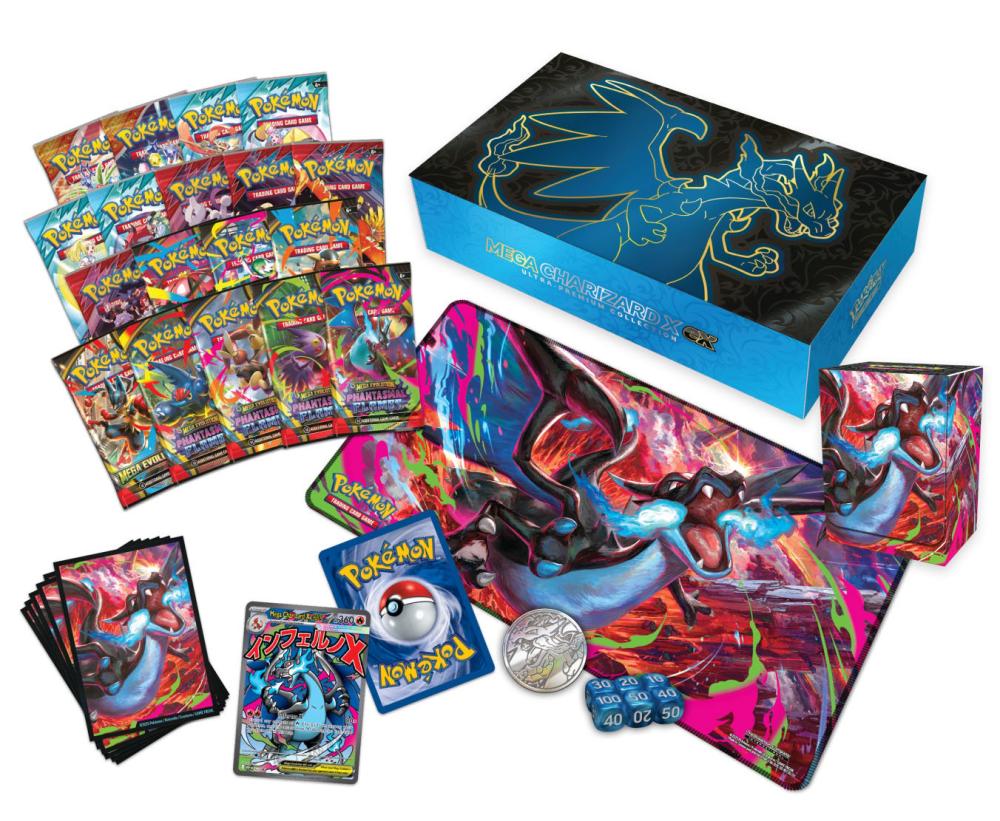 Pokemon TCG: Mega Evolution - Phantasmal Flames Ultra Premium Collection