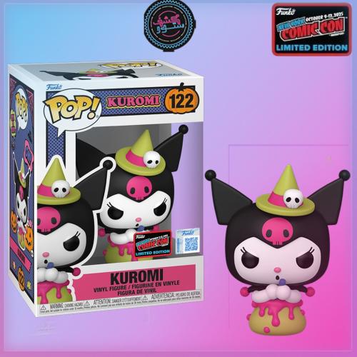 Funko Sanrio Kuromi Halloween NYCC 2025 Con Sticker Exclusive 122