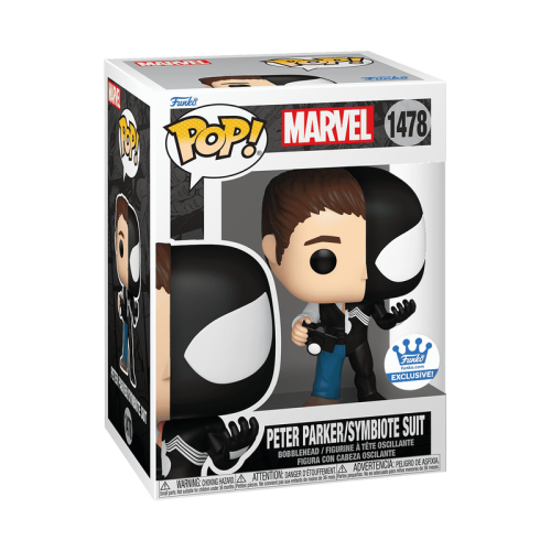 Funko POP Marvel: Split- Peter/Spidey BLK Funkoshop