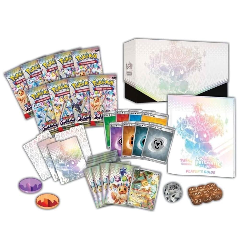Pokémon Scarlet & Violet Prismatic Evolutions Elite Trainer Box