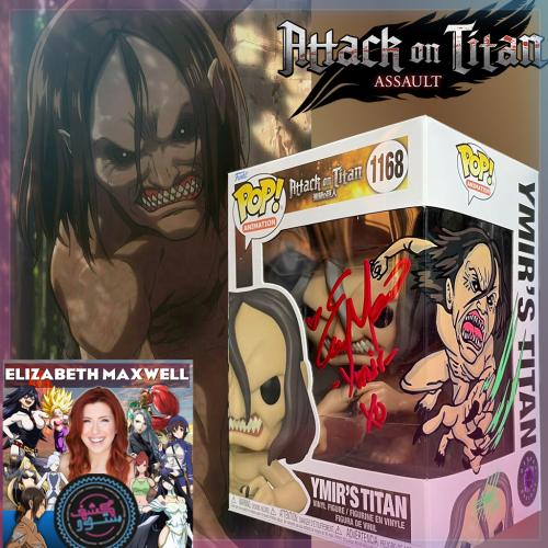 Funko Pop - Attack on Titans Ymir Titan - Signed b...