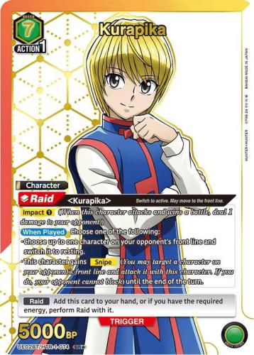 Hunter × Hunter Kurapika (074) (SR*) - Hunter x Hunter (UE02BT) Union Arena English