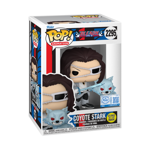 Funko Pop Anime Bleach Pop! & Buddy Coyote Stark (Glow)