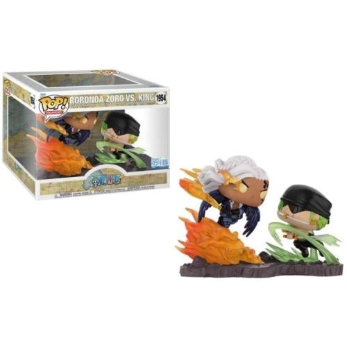 Funko  Pop Moment! Animation: One Piece Unmasked  King vs. Zoro (Exc)