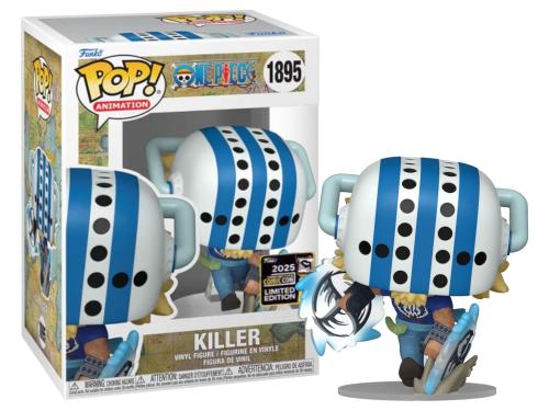 FUNKO POP One Piece - # 1859 KILLER - MEFCC 2025 FIRST GITD STICKER