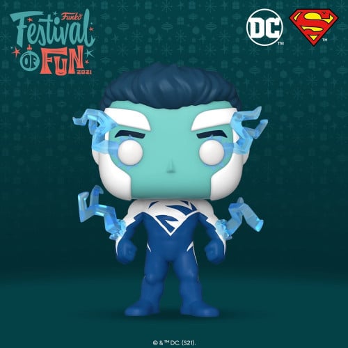 Funko POP Heroes: DC- Superman Blue (FOF'21)