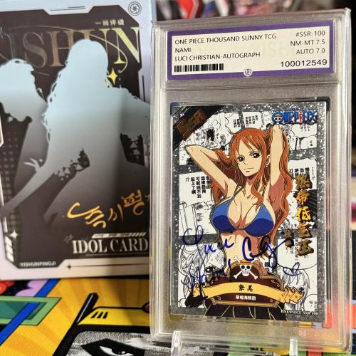 Signed Luci Christian One Piece Nami
