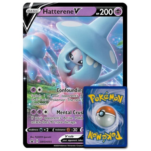 Pokemon - Hatterene  V - Jumbo  Oversized Promo Card