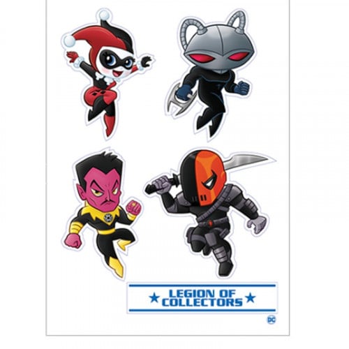 DC Legion of Collectors Sticker
