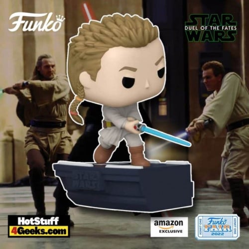 Funko Pop Deluxe! Starwars: Duel of The Fates - Obi Wan (Exc)