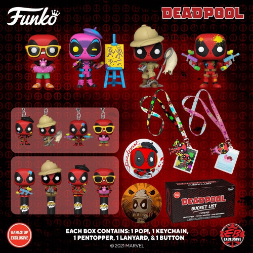 deadpool pop funko list