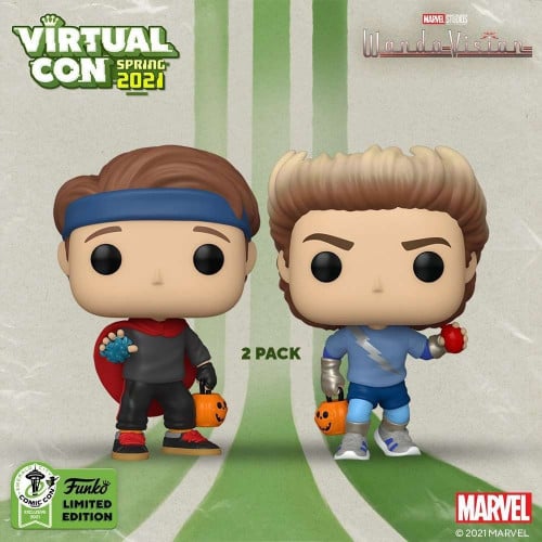 Funko Wandavision - Billy and Tommy ECCC 2021 Spring Convention Exclusive 2-Pack