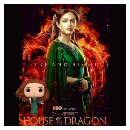 Funko POP! House of the Dragon – Alicent Highwater with Dagger #01 (SDCC 2022 Exclusive)