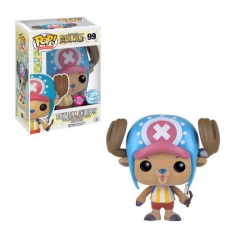 ( Exclusive) Funko Pop! One Piece - Tony Tony Chopper (Flocked)