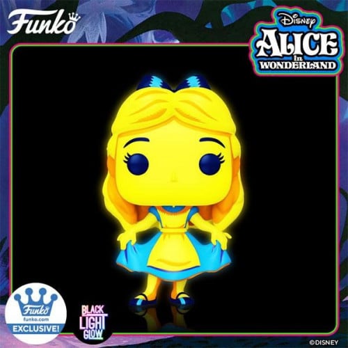 Funko Shop Exclusive Alice in Wonderland Soda Set of 4 - ( Black Light ) -  Kashf Store