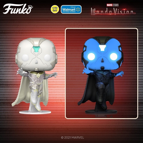 glow in the dark vision funko pop