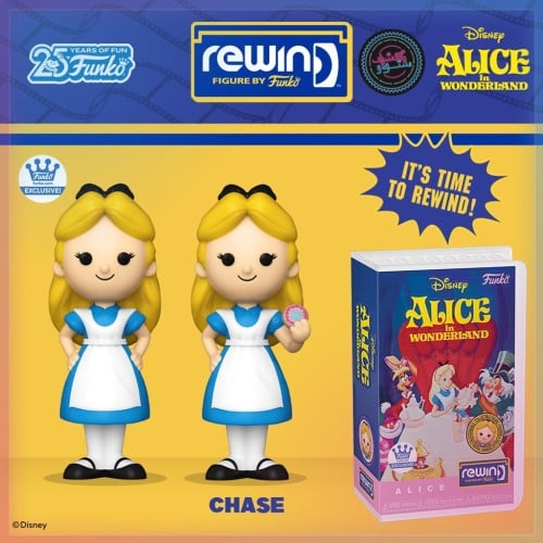 Funko Blockbuster Rewind Alice in Wonderland Figure