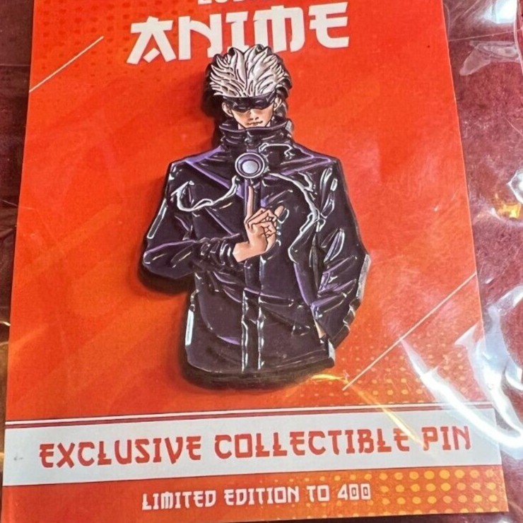 LE Jujutsu Kaisen enamel pin factory