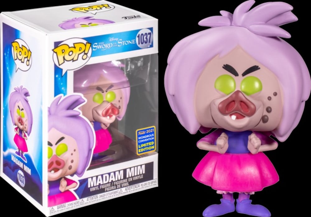 Funko Pop! The Sword in the Stone - Madam Mim with Pig Face #1037 (2021 Wondrous Convention Exclusive)