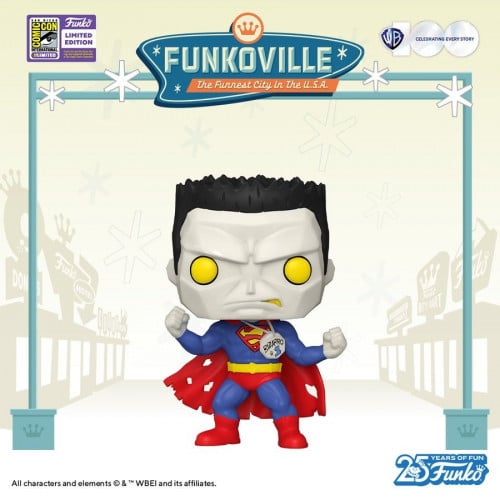 Funko POP! Heroes: WB100 - Bizarro Superman (2023 SDCC)