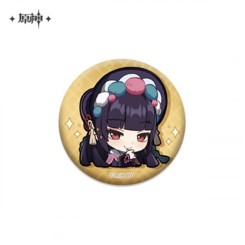 Genshin Impact - Deformed Stamp Series Pearl Tin Badge Yun Jin-  Character Can Badge (Mihoyo)