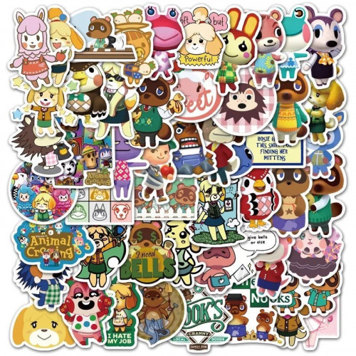 Animal Crossing Game Stickers استكرات معبر الحيوان...
