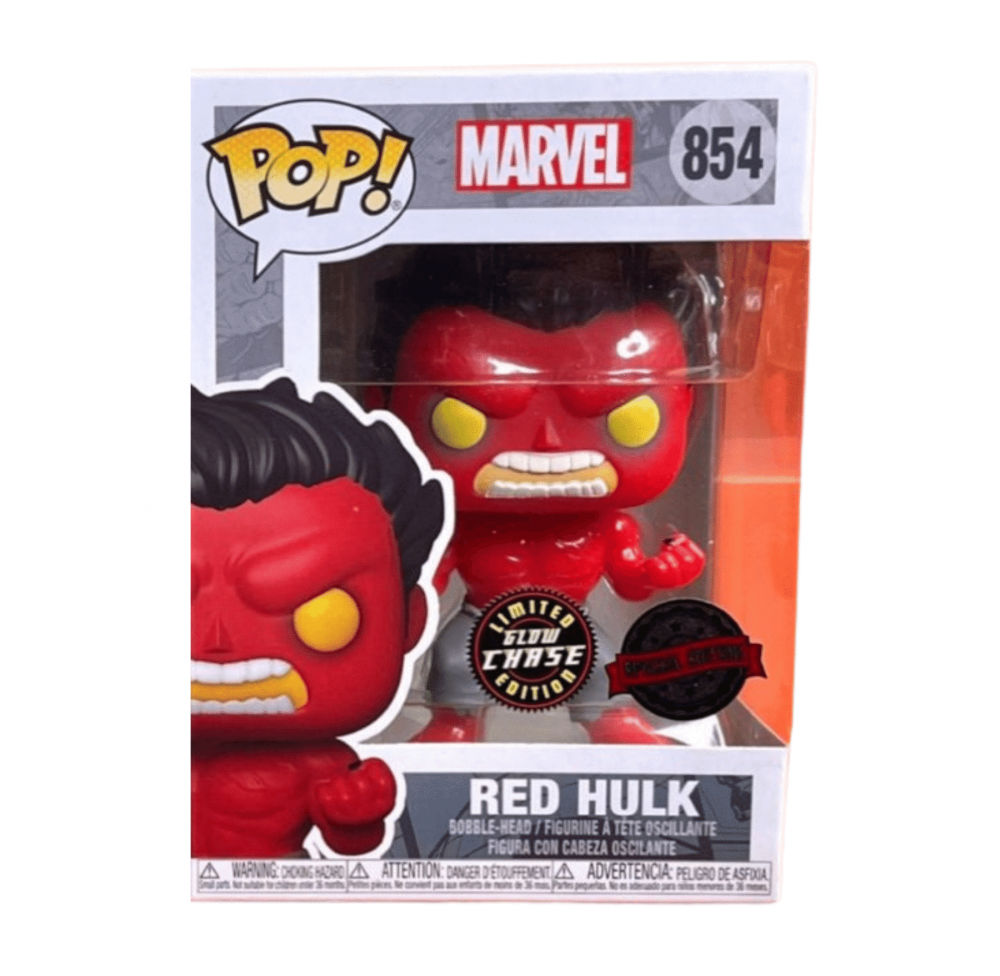 red hulk pop vinyl