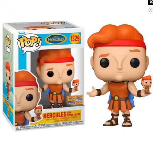 Funko Pop! Disney: Hercules - Hercules with Action Figure (Wonder Con'23)