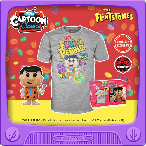 Funko POP! and Tee: Fruity Pebbles Fred with Spoon...