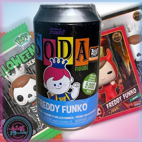 Funko SODA Fright Night 2022 Freddy Funko Black Light LE 5000