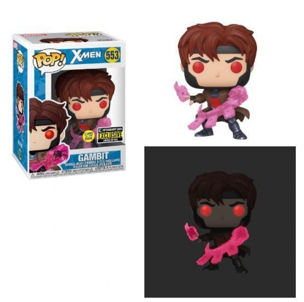 glow in the dark gambit funko pop