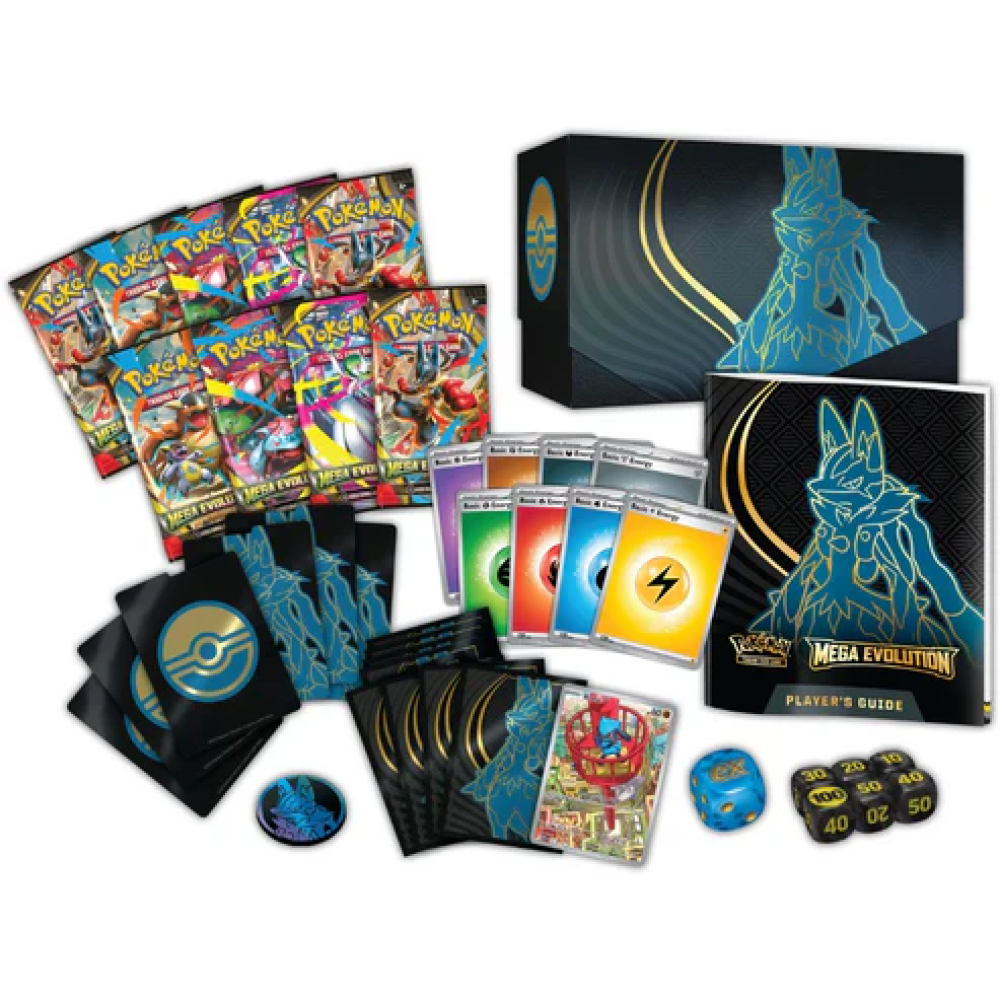 Pokémon Mega Evolution: Mega Evolution Elite Trainer Box ) (ETB)