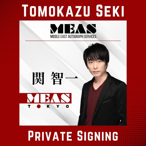 TOMOKAZU SEKI - Signed Autograph Service
