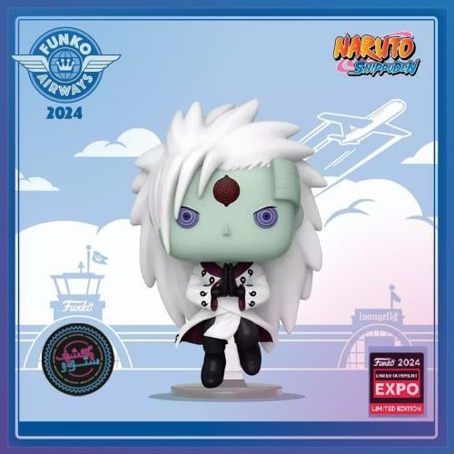 Funko  Pop! Animation: Naruto - Madara Uchiha C2E2 Shared Convention Exclusive 20'24)