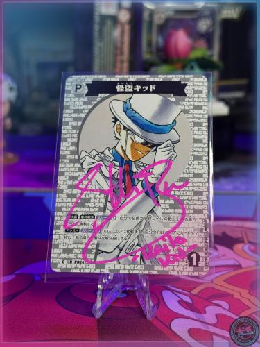 Kaitou Kid B01042 Detective Conan Card Game TCG C ID P004 Signed by Griffin Burns