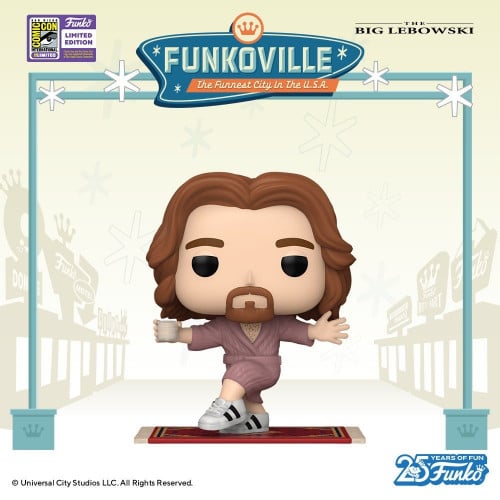 Funko Pop Movies 1414 The Dude 2023 SDCC Exclusive