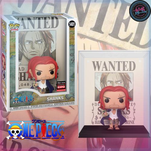 Funko Pop One Piece Shanks Wanted Poster C2E2 Shar...