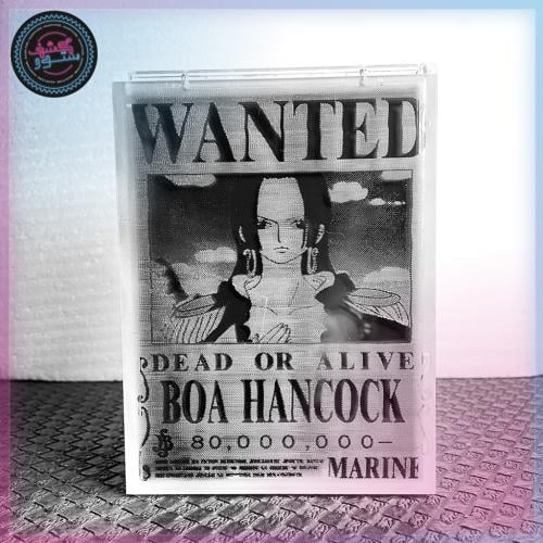 حامي بوبشيلد درع مخصص لفنكو بوب مع الرسم Custom PopShield Armor Funko POP Protector  One Piece Boa Hancock