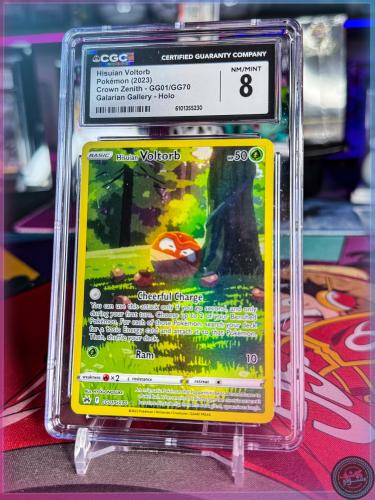 CGC Hisuian Voltorb Pokemon 2023 Crown Zenith Holo