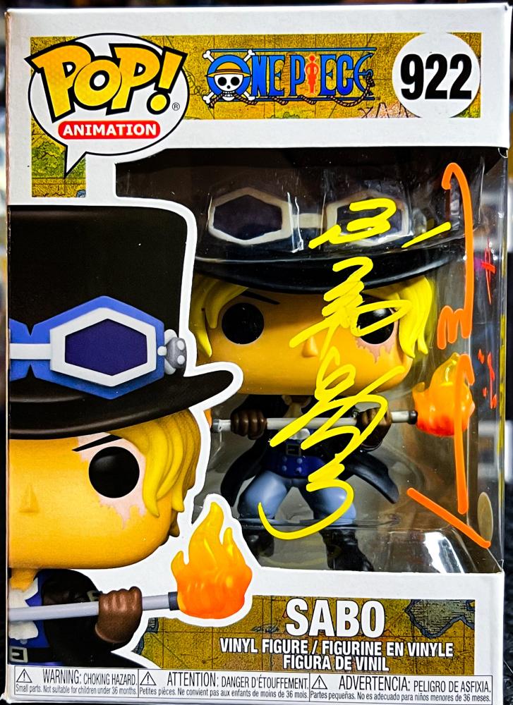إضافه -Funko - Sabo Dual Signed Toru Furuya and Bosch JSA