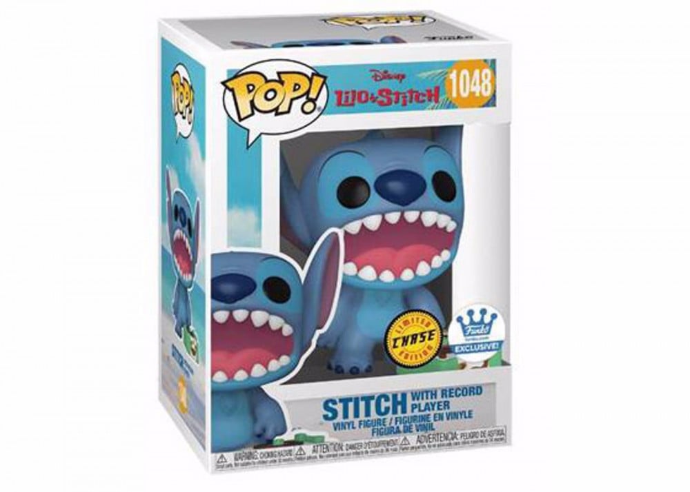 Funko Pop! Disney Lilo & Stitch with Record Player (Chase) Funko Exclusive