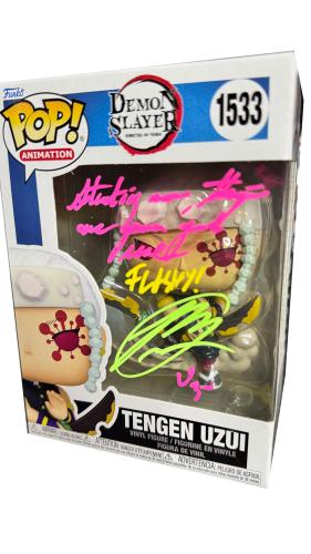 Funko POP! Demon Slayer Tengen Uzui #1533 Signed W...
