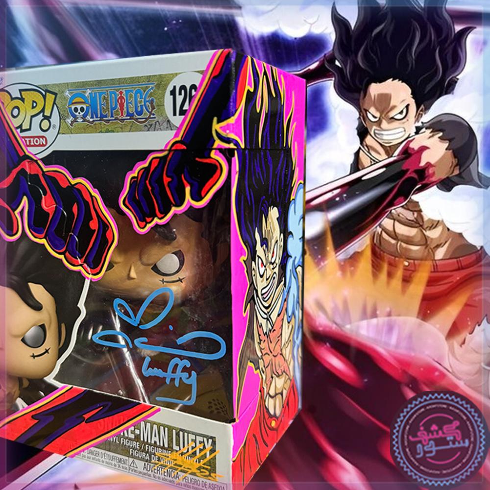 Funko Pop! One Piece Luffy Snake-Man #1266 Signed by Colleen Clinkenbeard+ ART + JSA