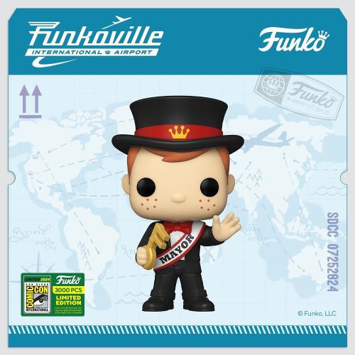 Funko Pop! Mayor Freddy LE3000 Official SDCC Exclusive Sticker 2024